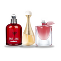 ¡Kit 2+1 gratis! Cacharel Amor Amor, La Vie est Belle e J’adore (100ml)